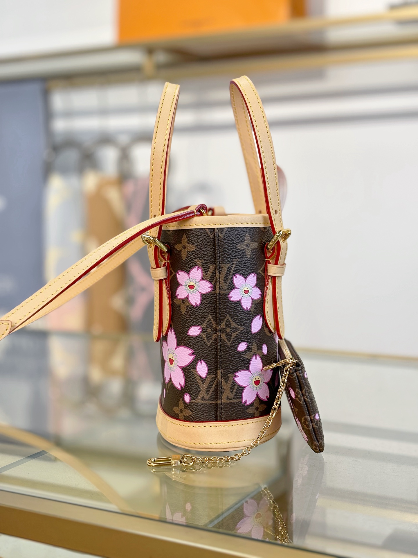 Louis Vuitton x TM NANO BUCKET Handbag M13417