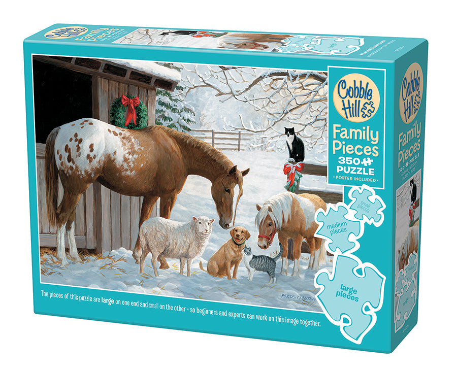 Winter Barnyard (Family) | Family Pieces 350
