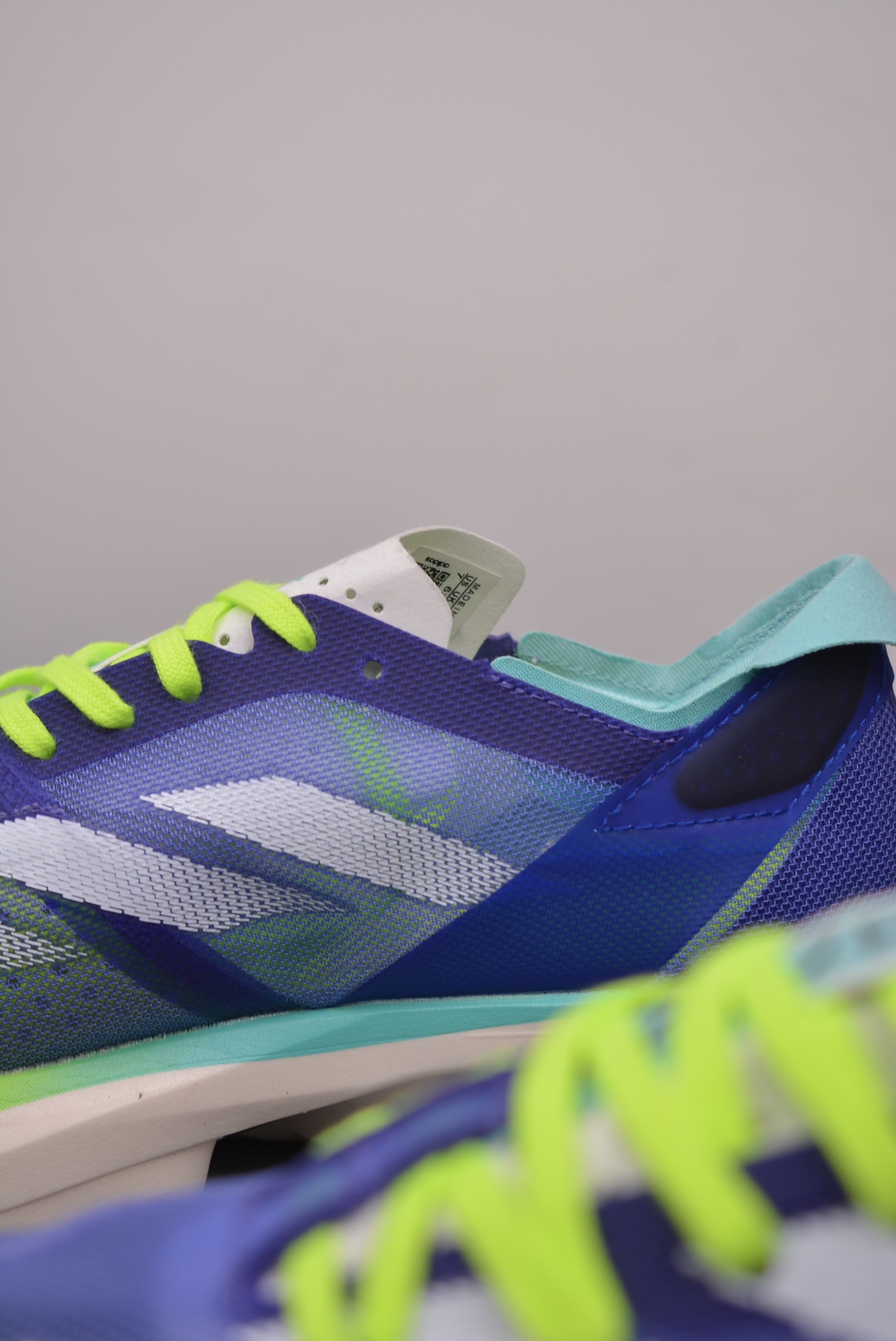 Adidas Adizero Eva SL M Mesh Blue Green ID3635