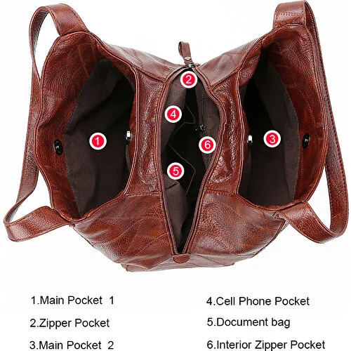Last Day To Get 60% Off For A Limited Time 🔥 Women's Vintage Soft Leather Shoulder Bag👜