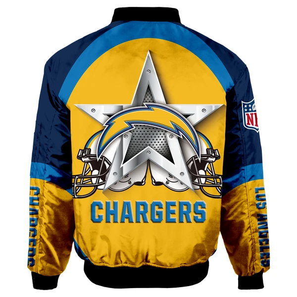 LOS ANGELES CHARGERS BOMBER JACKET LAC007