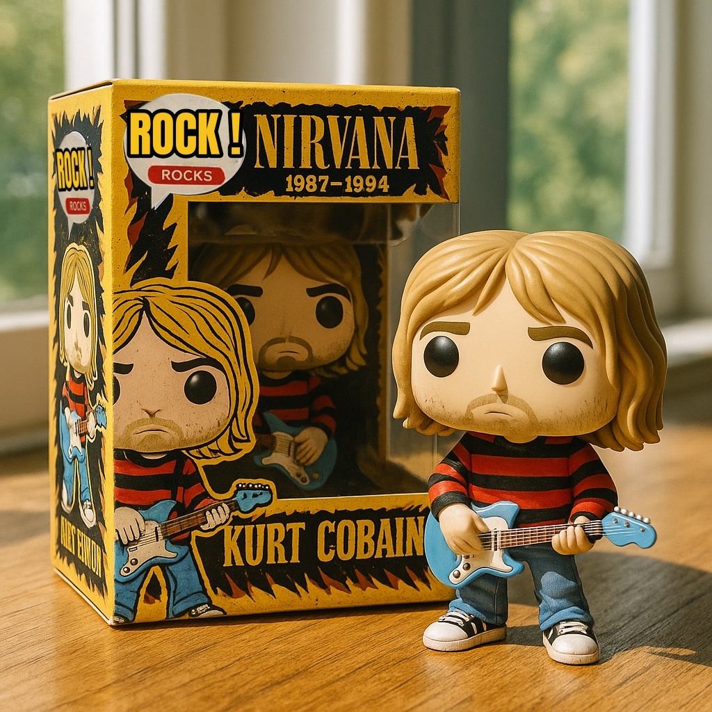 Nirvana 1987–1994 Commemorative Pop Figure!