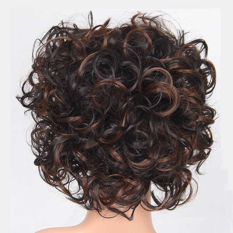 Luna Wig 101 Women Sensationnel Curly Layered Chin Length Soft Wig