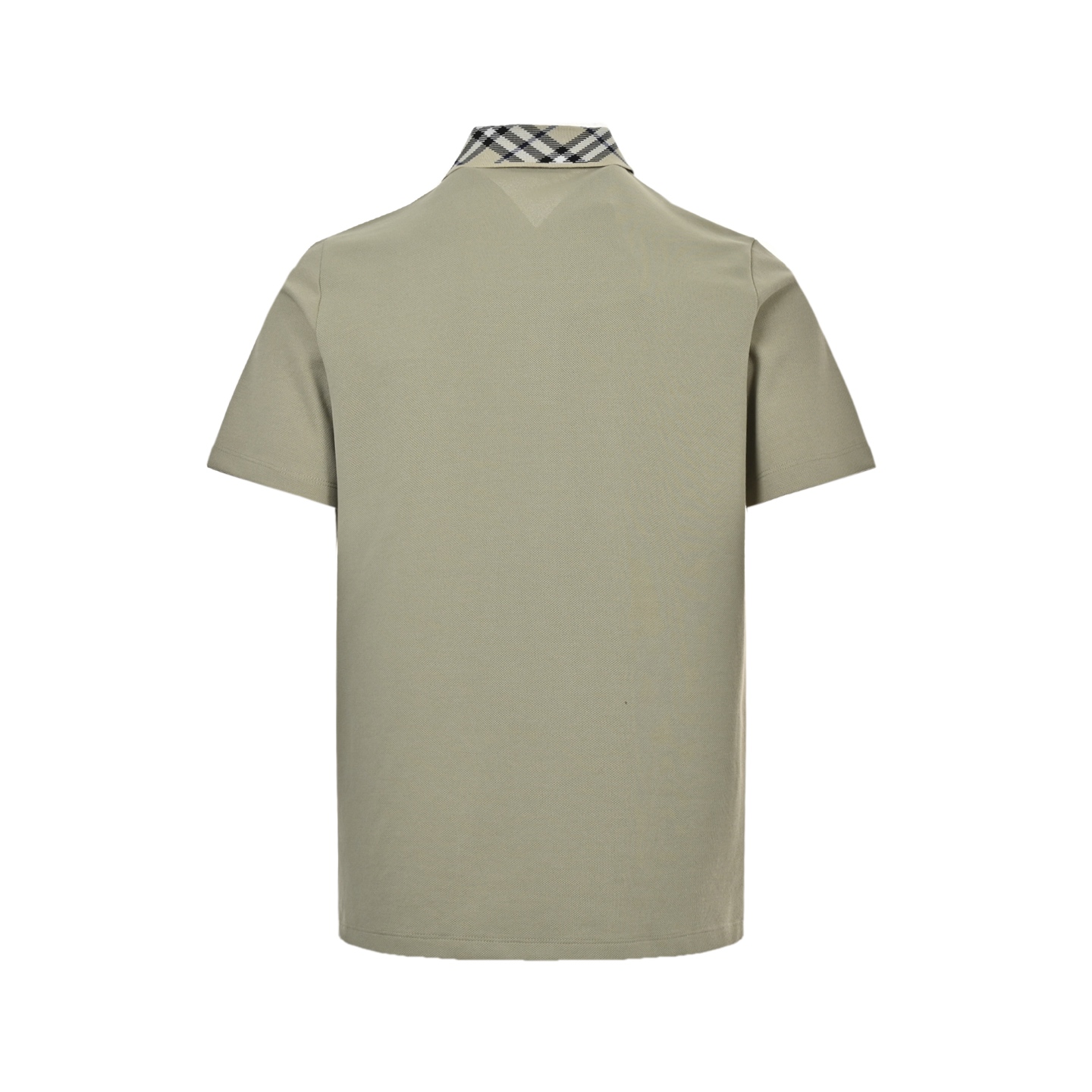 Burberry 25ss collar check Polo short sleeve