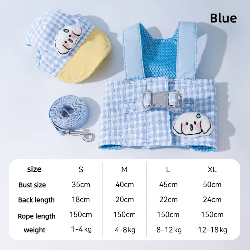 🐶🐾Fashionable dog spring and summer outdoor suit（Unleash Your Pup's Style!）