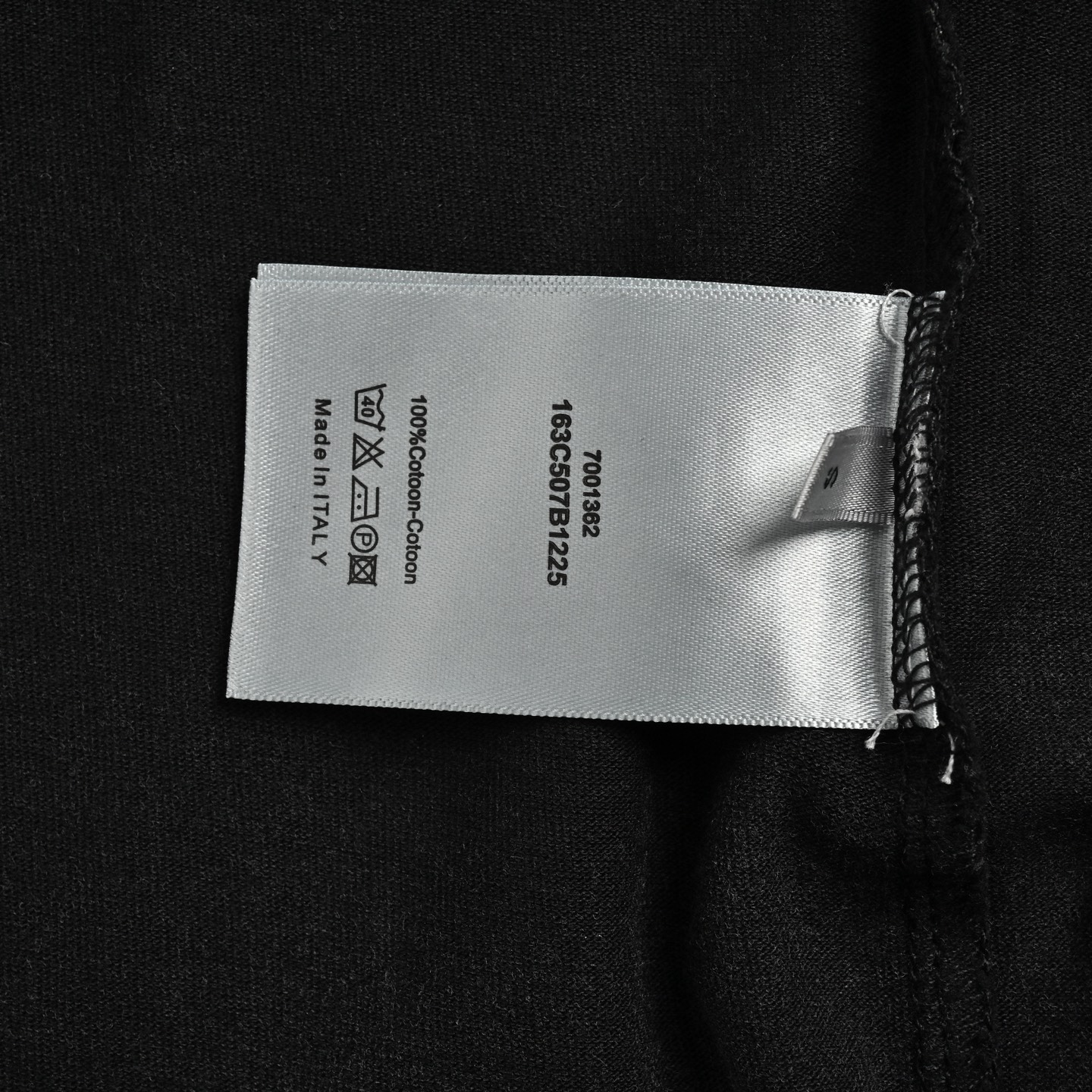 Dior small D embroidery destroyed splicing short sleeve