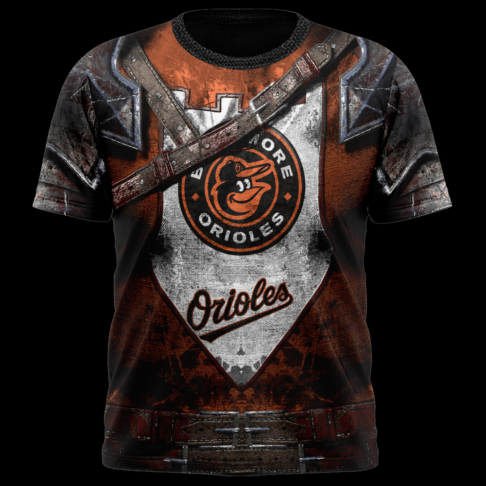 BALTIMORE ORIOLES 3D WARRIORS HOODIE