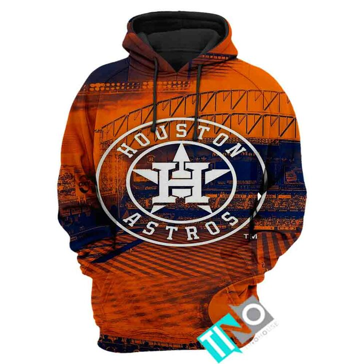 HOUSTON ASTROS 3D CASUAL HOODIE 103
