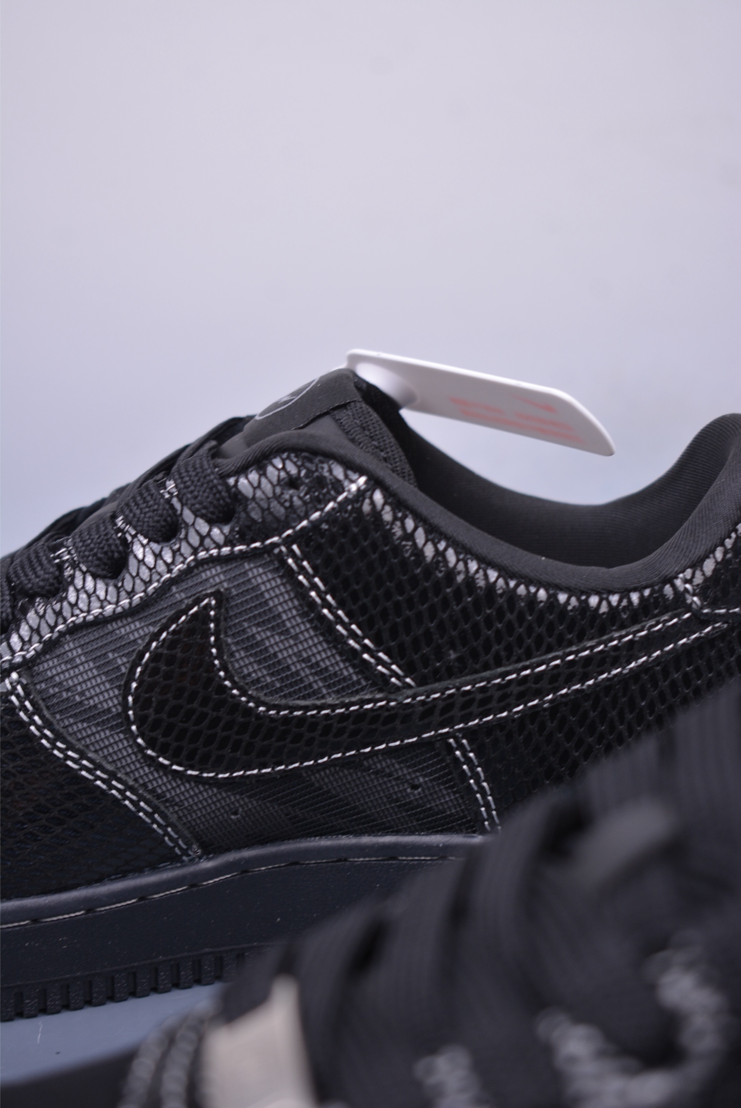 Fujiwara Hiroshi Black Lightning x Nike Air Force 1 07 Low Sneakers Snake Pattern Black Lightning SC9207-529