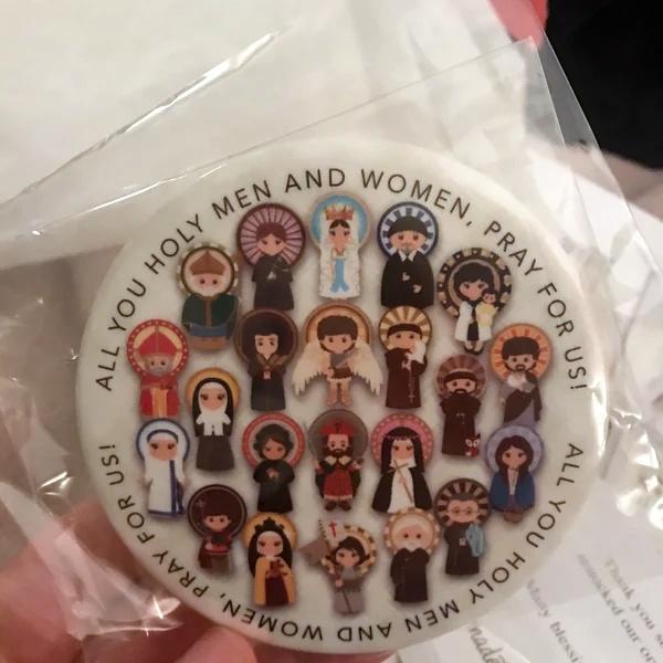 Catholic Saints Christmas Ornament