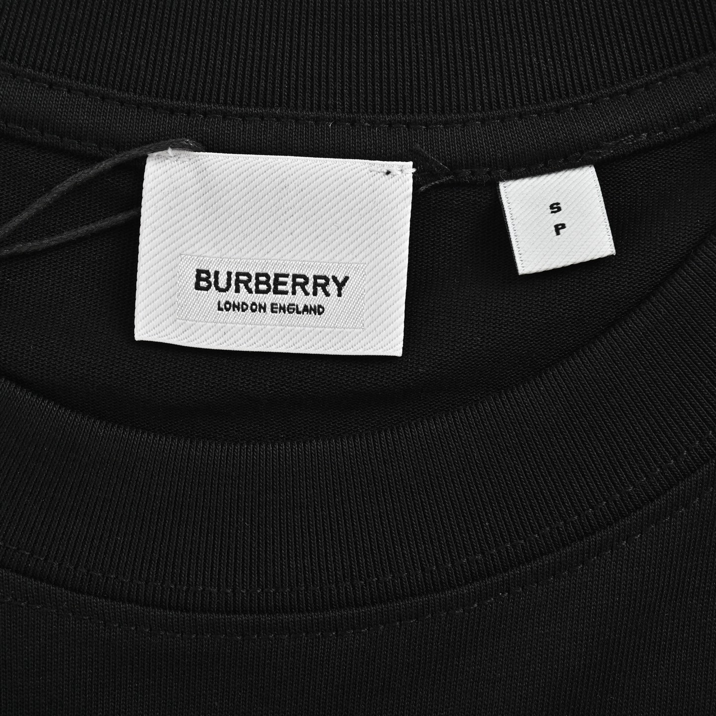Burberry 25ss shoulder warhorse patch embroidered short sleeves