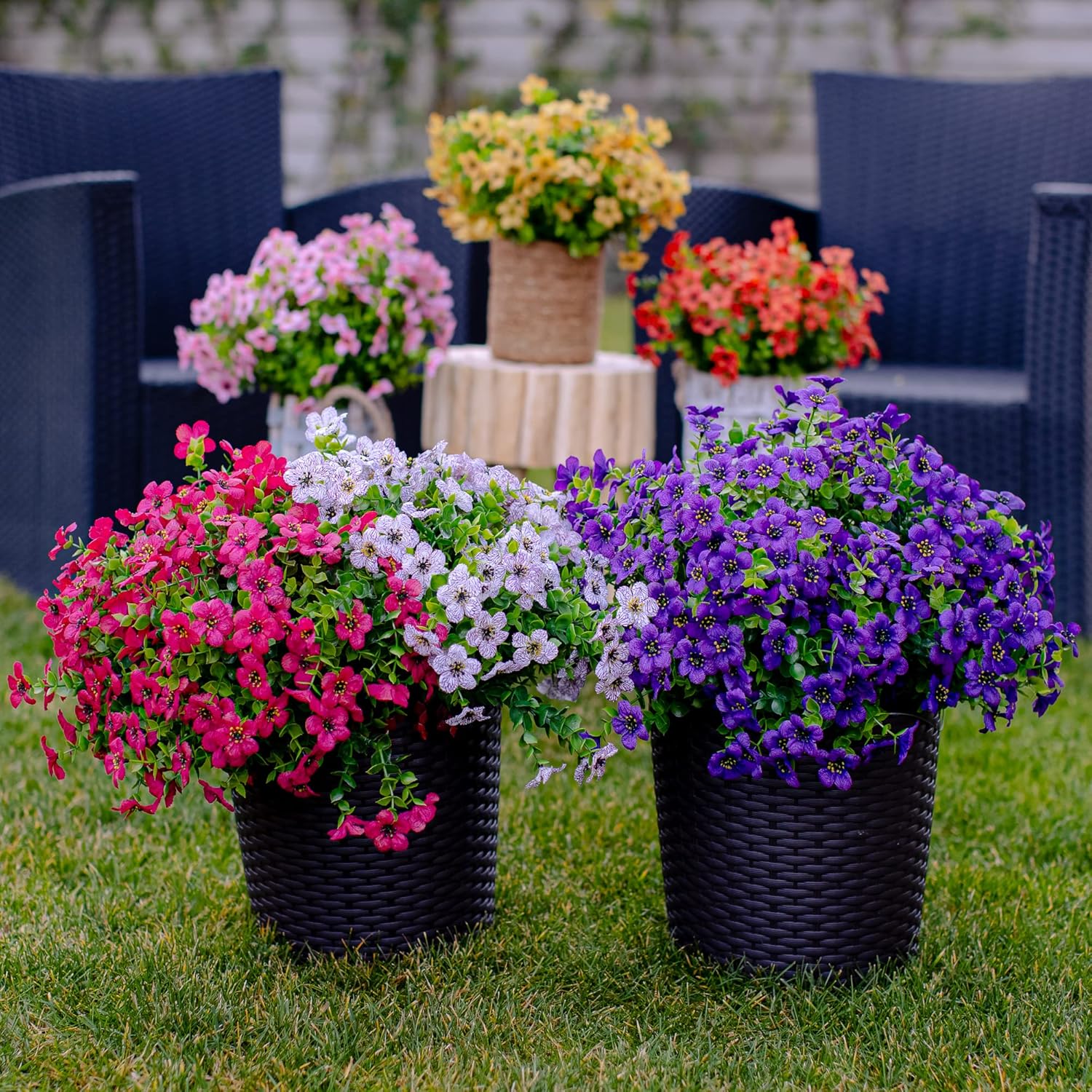 🔥On Sale🔥Outdoor Artificial Flowers - UV resistant, Waterproof，Windproof