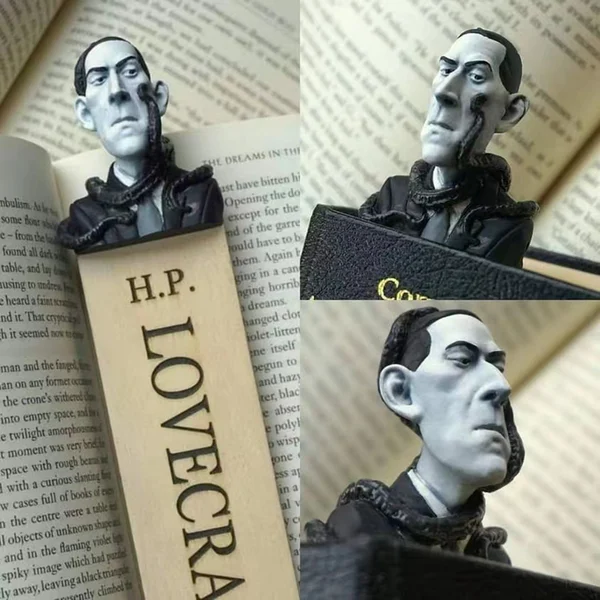 🔥Last Day 49% OFF🎁Handmade Wooden 3D Horror Bookmark