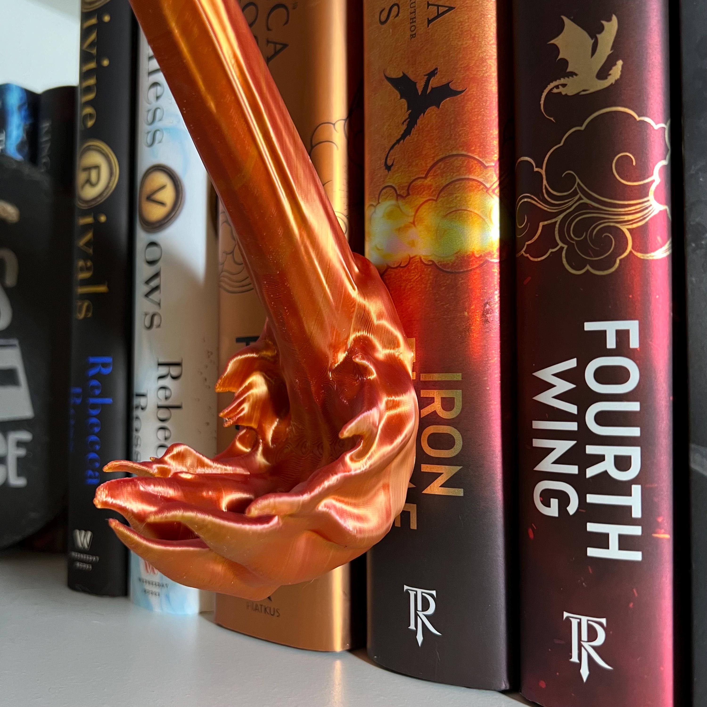 2024 New Dragon Flame Book Nook