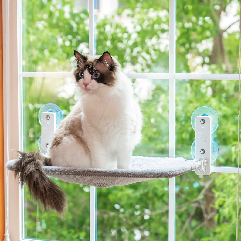 (🔥Last Day Promotion-SAVE 65% OFF)🐱Cordless Foldable Cat Hammock-BUY 2 GET FREE SHIPPING
