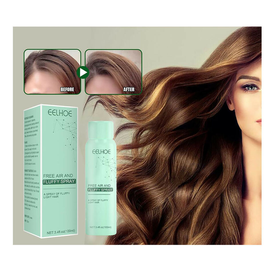 Leave-in Dry Hair Spray Fluffy Hair