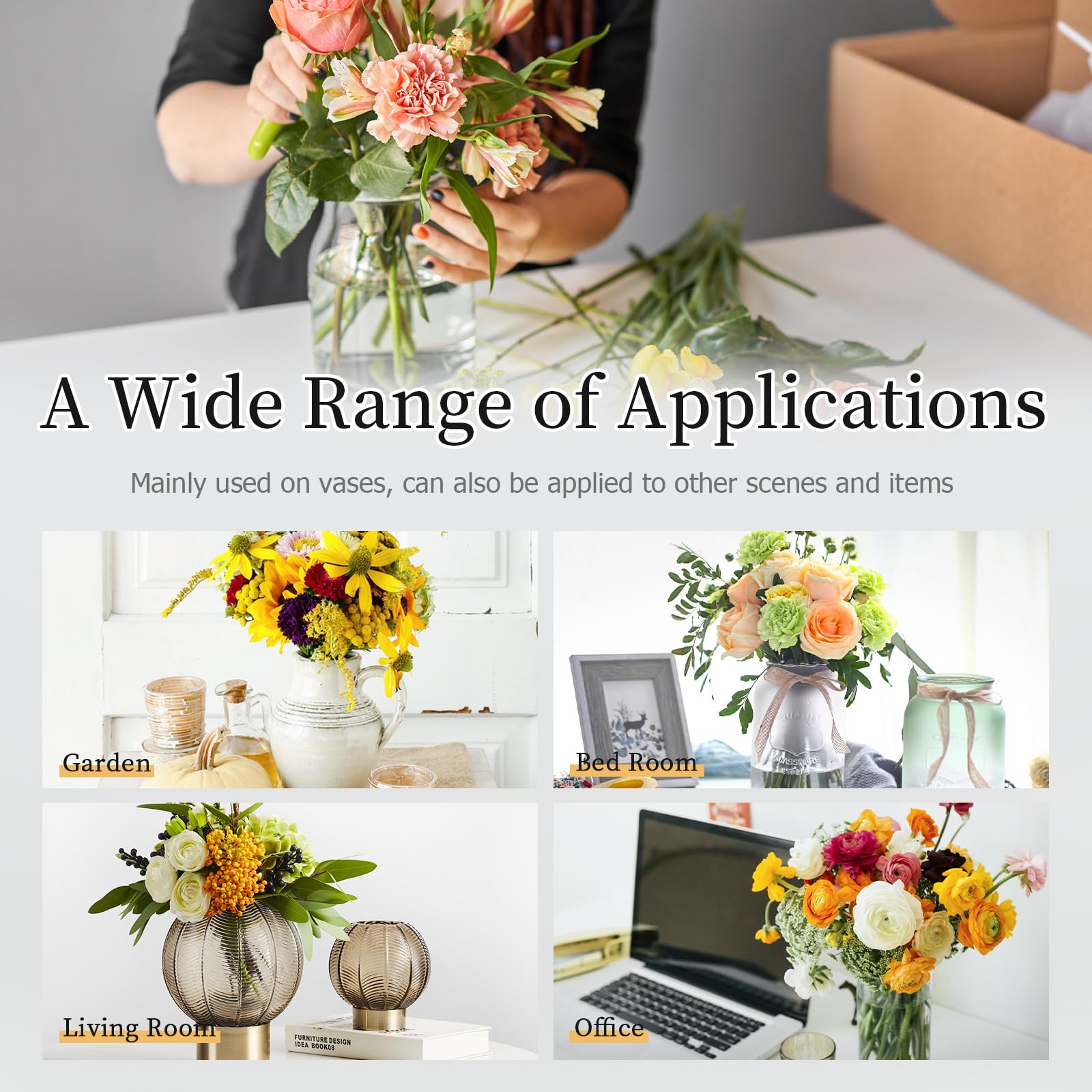 👍Last Day Promotion 60% OFF💥Bendable Flower Arrangement Holder - 3Pack