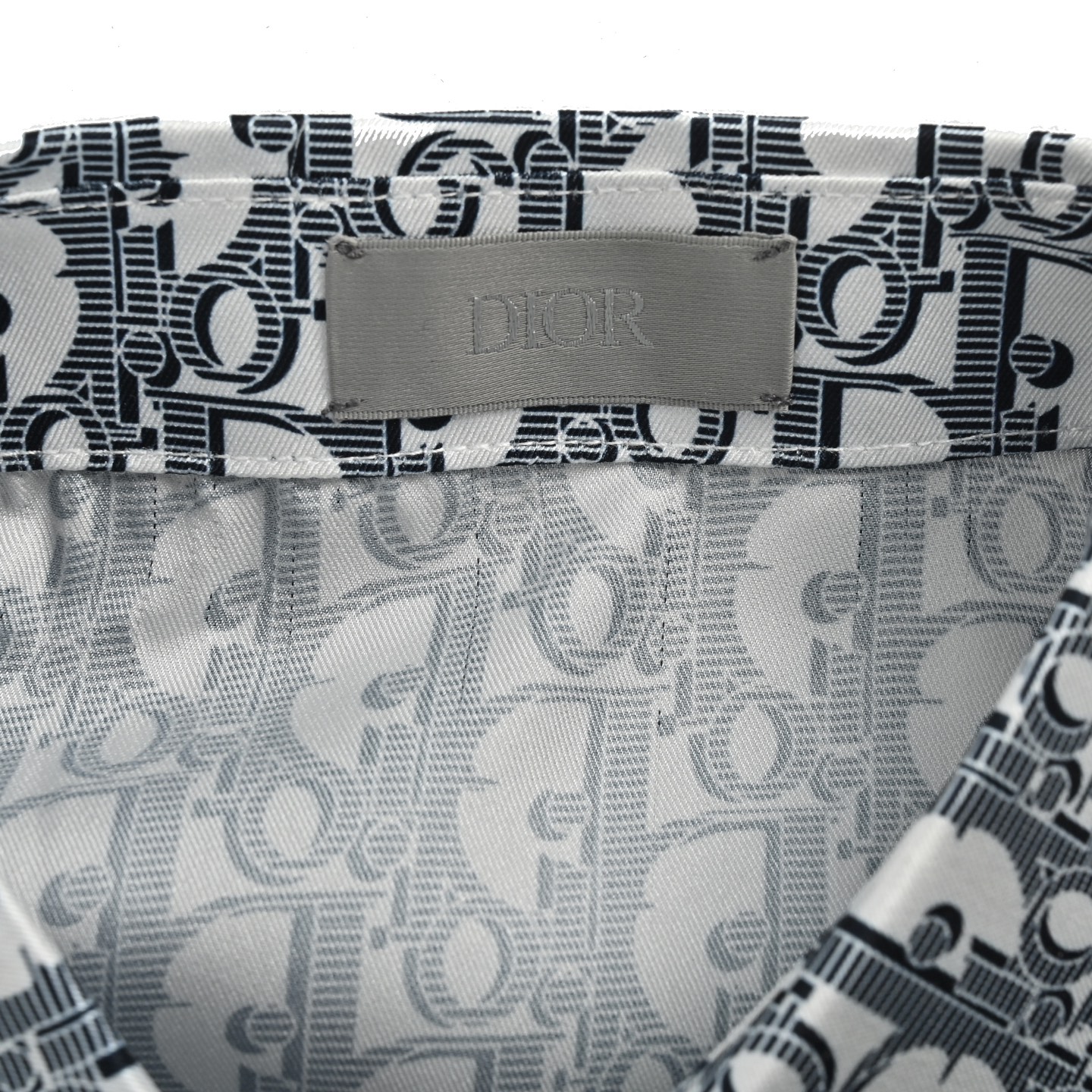 Dior 25ss monogram all-over print shirt