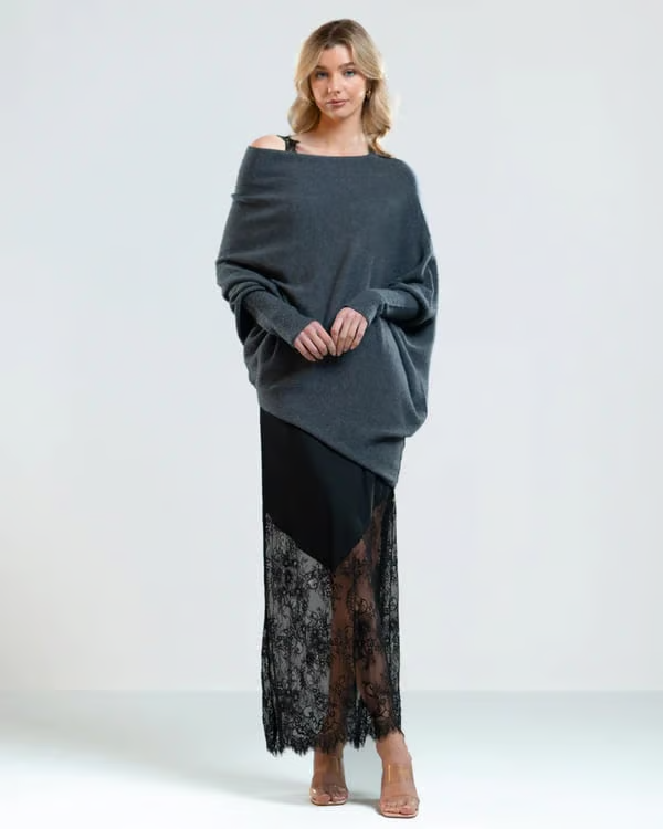🔥LAST DAY 70% OFF🔥Asymmetric Draped Jumper✨