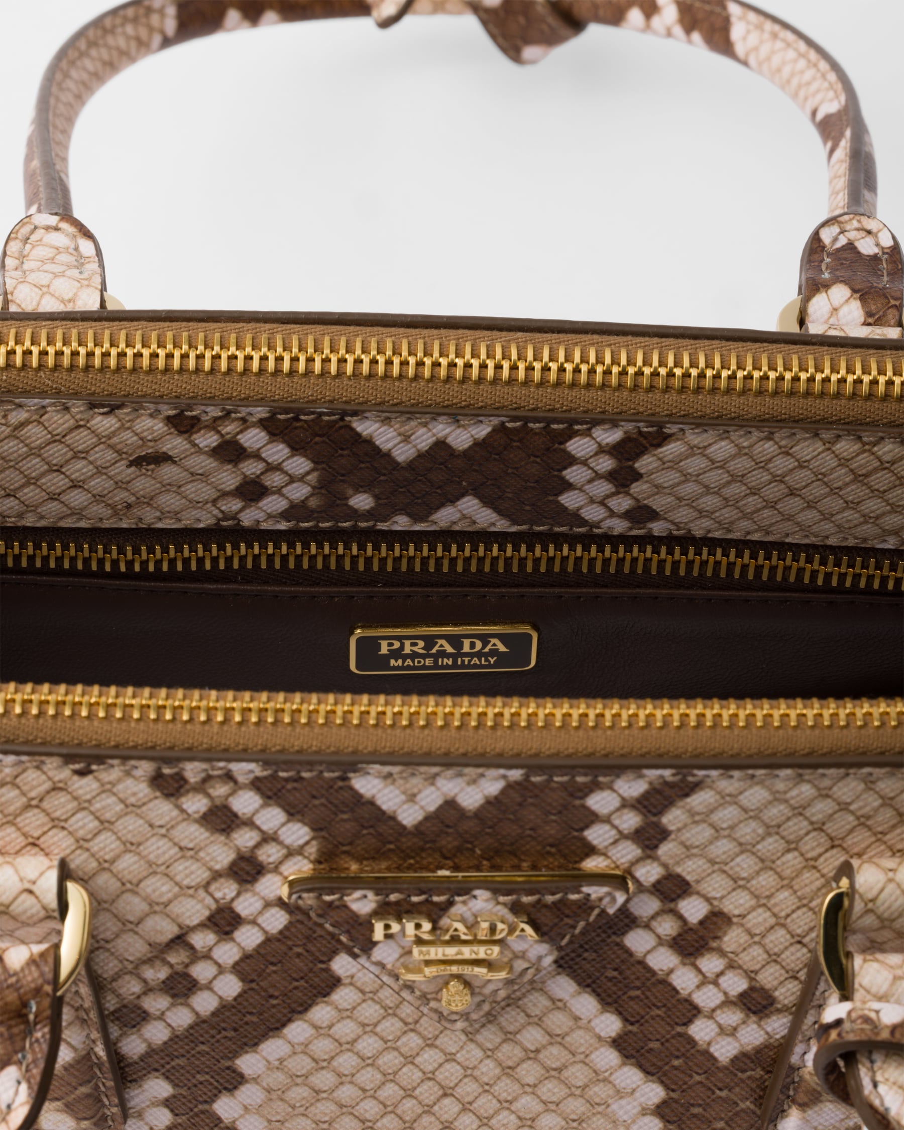 Prada Galleria Medium Printed Saffiano Leather Bag1BA457_2FOM_F0036_V_EAM