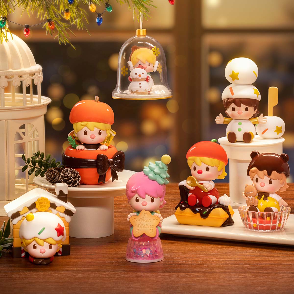 POP MART Sweet Bean Frozen Time Dessert Box Series Figures [1 Blind Box]