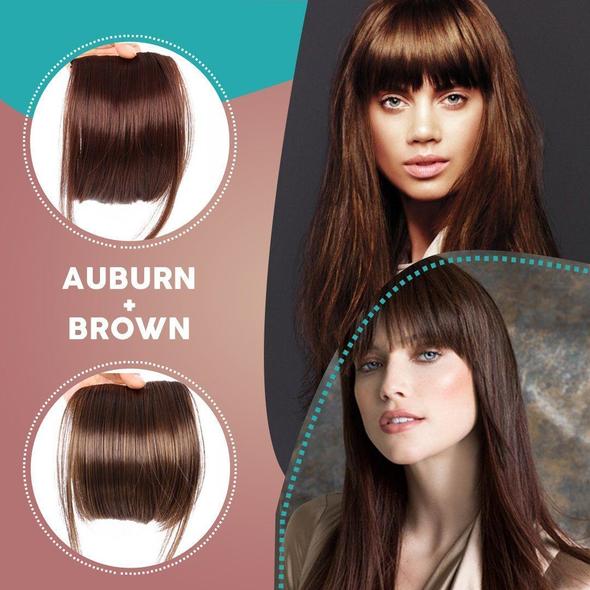 2024 HOT SALE🔥 45% OFF| Seamless 3D Clip-In Bangs Hair Extensions