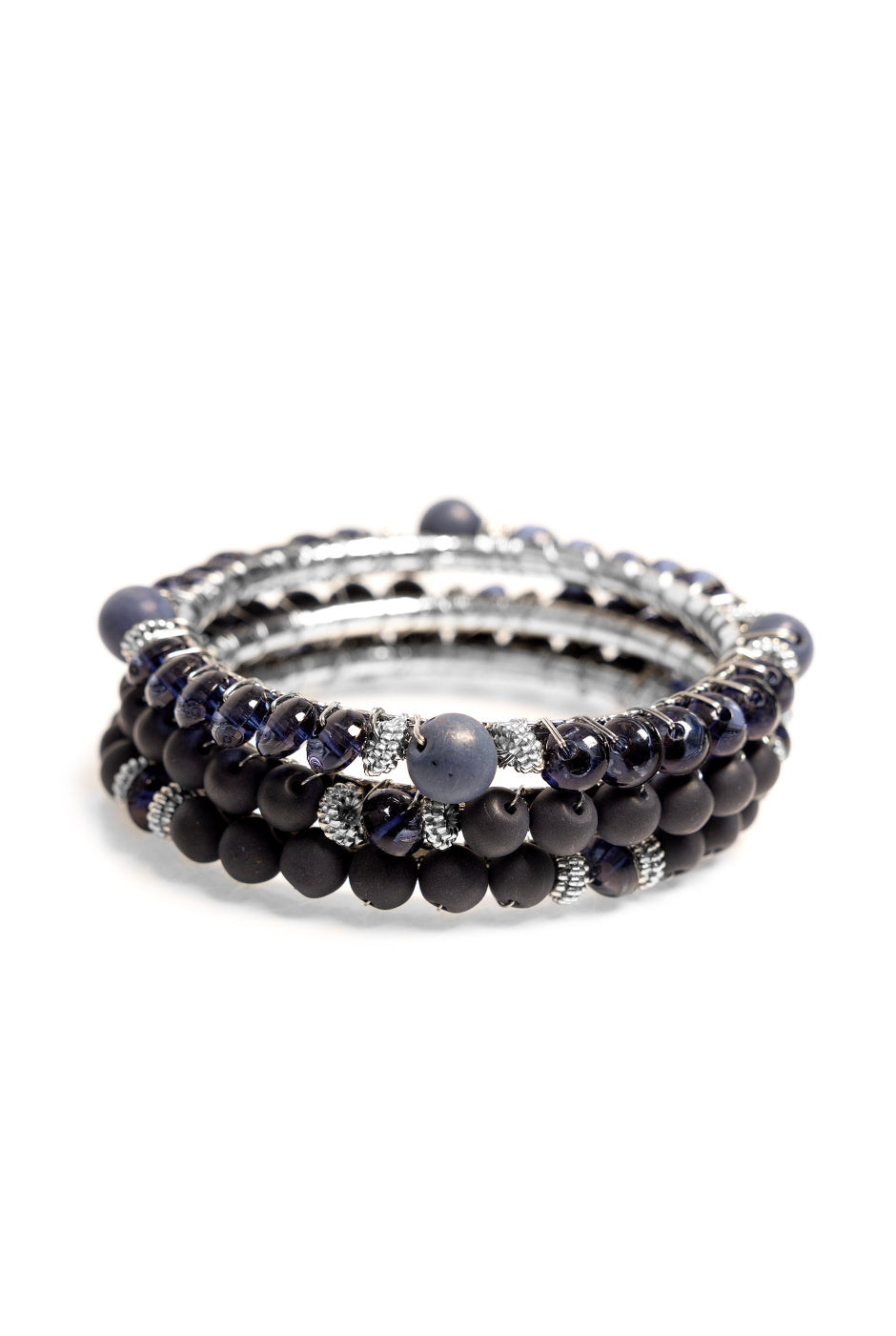 Pulsera Triple Navy