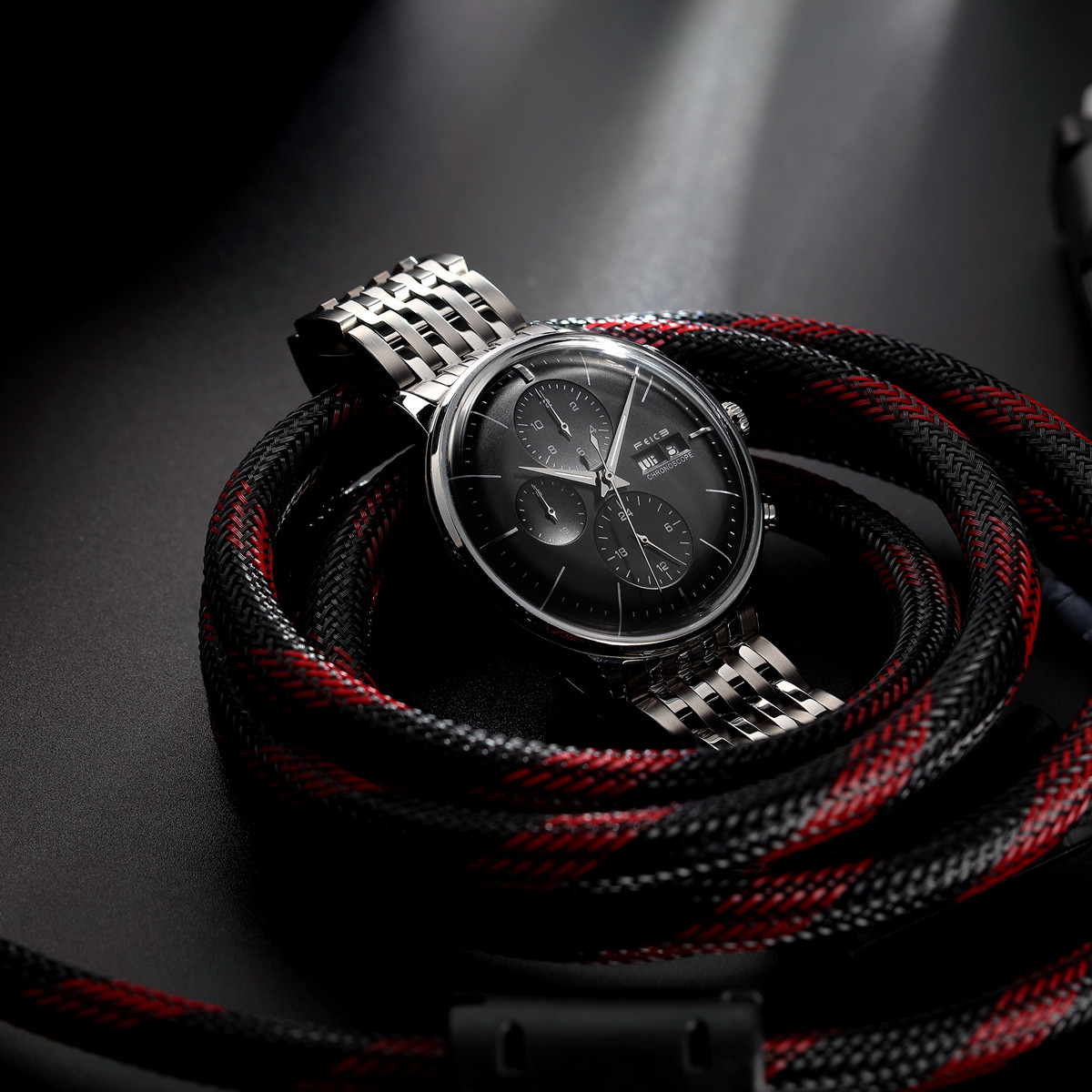 FM022 Multi Sub Dials Mechanical Dresswatch