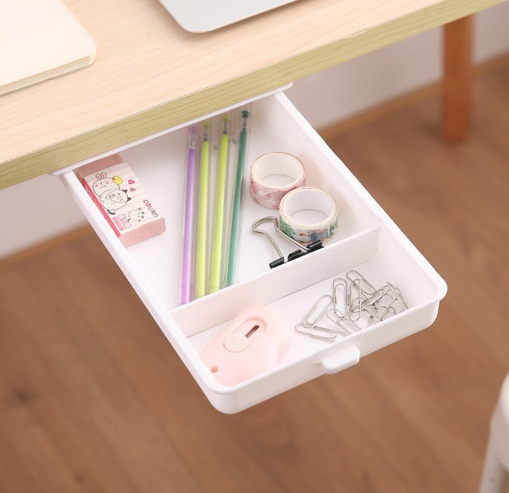 (🌴Summer Hot Sale-50% OFF)Under Desk Storage Drawer
