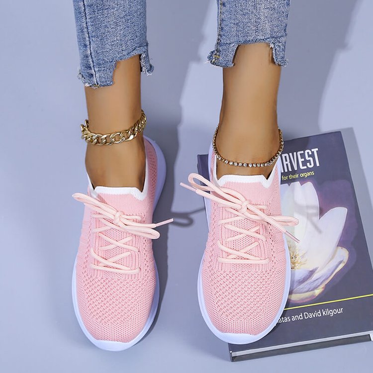 Women's Spring Fly Knit Lightweight Sneakers