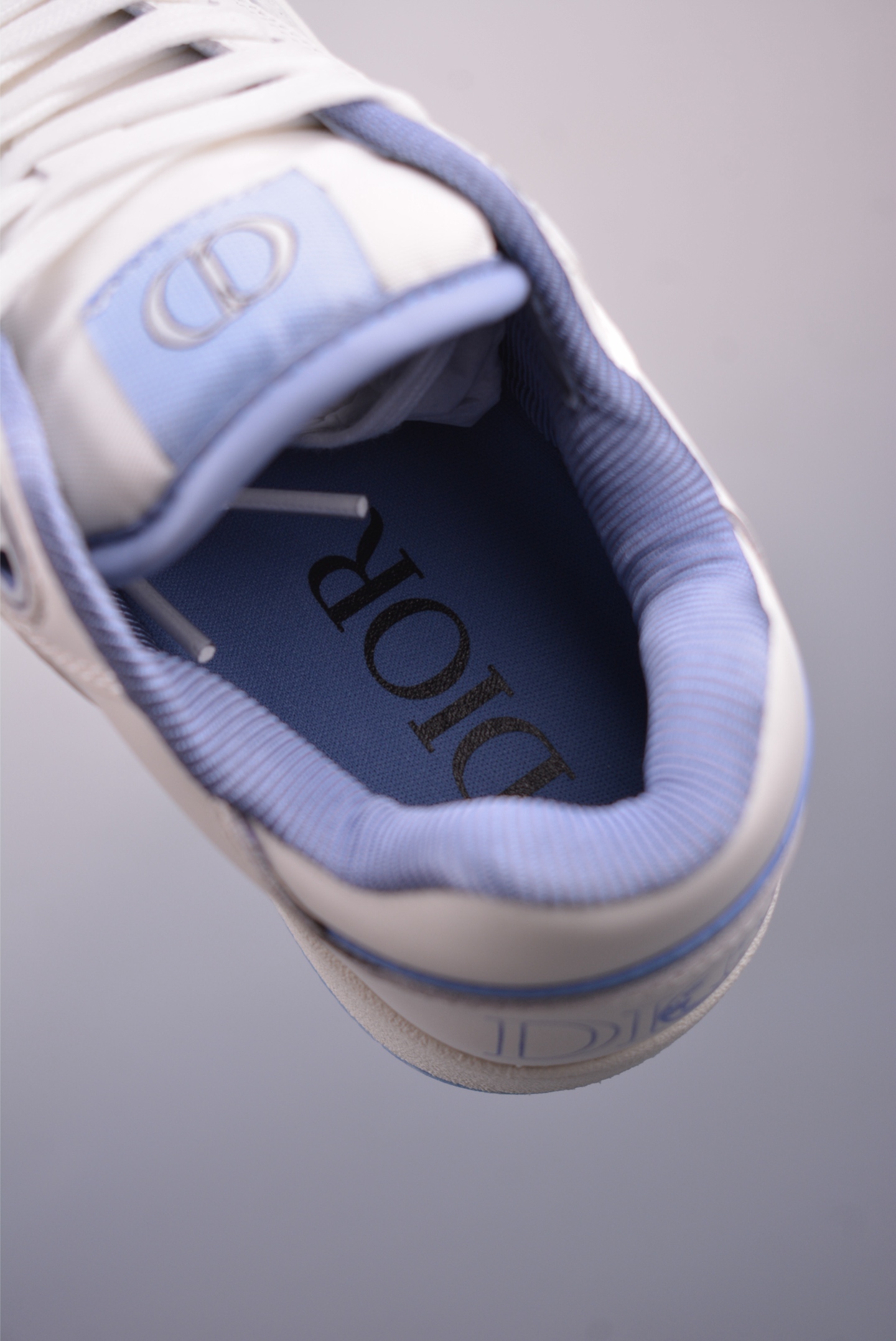 Dior B27 series leather stitching D print LOGO casual shoes KCK222NGGL1111