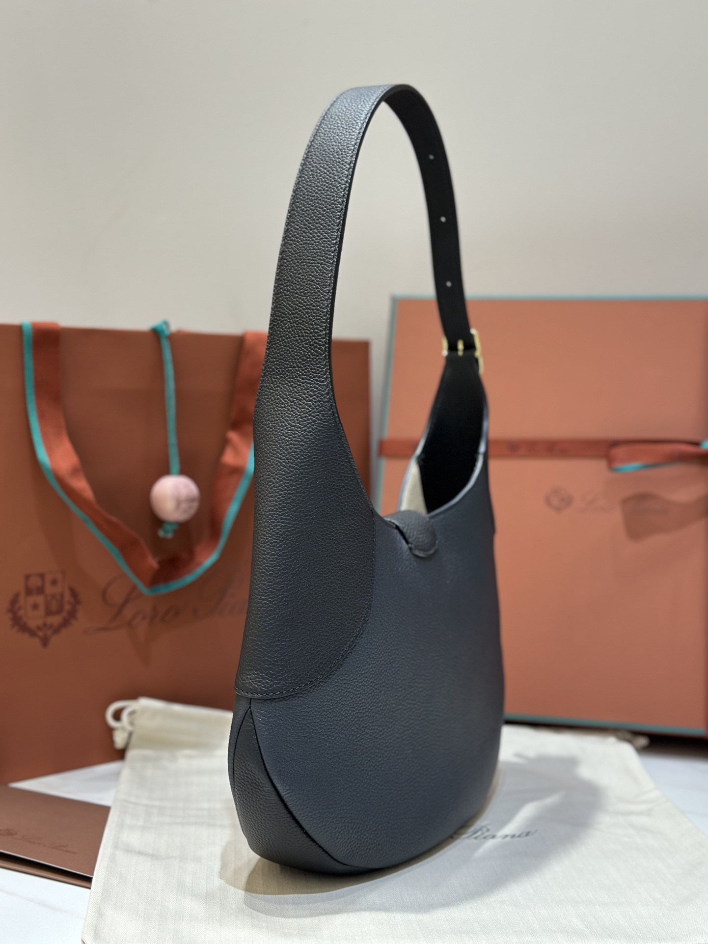 Loro Piana Bobbin Underarm Bag