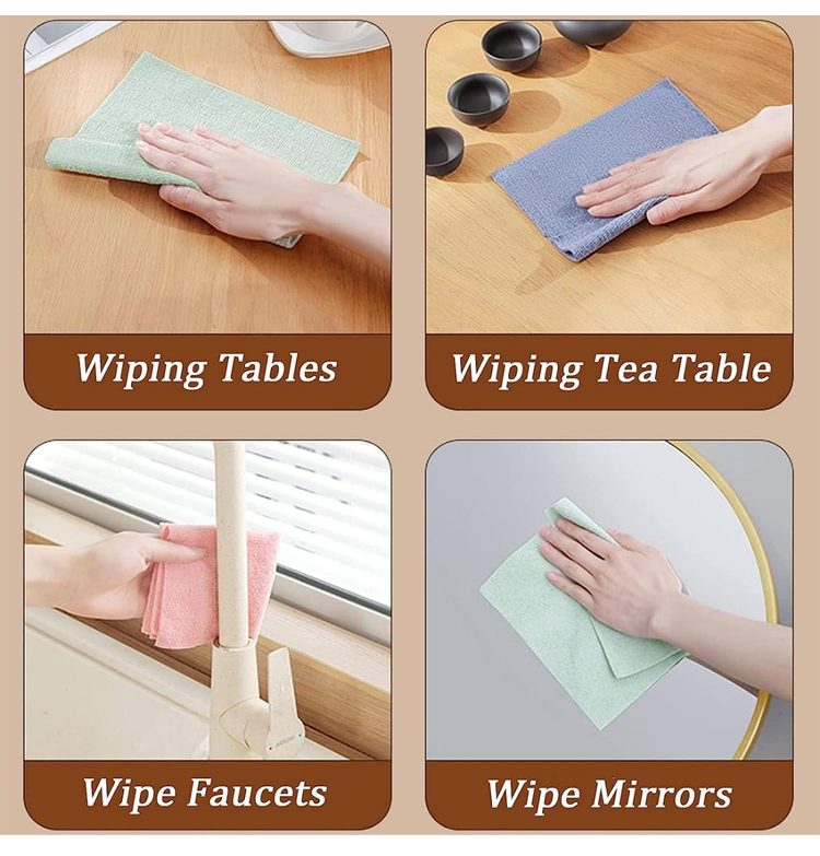🔥Last Day Promotion - 50% OFF🔥Water and oil absorption/dry and wet use/reusable Microfiber Rags in A Box (20 Count)-BUY 3 GET 2 FREE & FREE SHIPPING