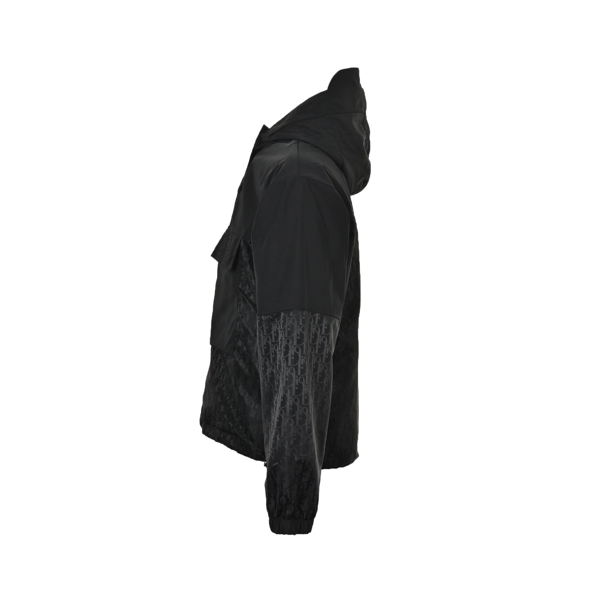 Dior 24Fw half-zip embroidered all-over print jacket