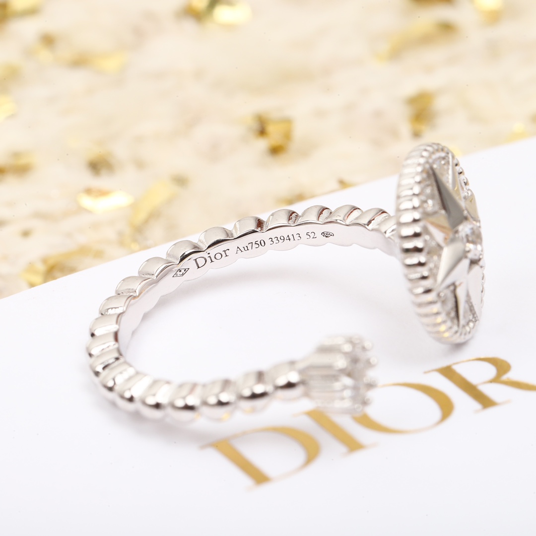 Dior Compass Open Ring