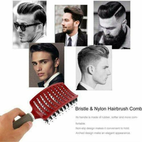 (Mother's Day HOT SALE-50% OFF) Detangler Bristle Nylon Hairbrush -Buy 2 Get Extra 10% OFF