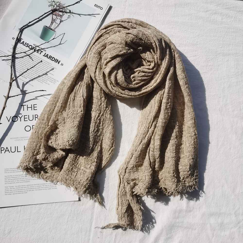 Vintage Solid Casual Comfy Shawl