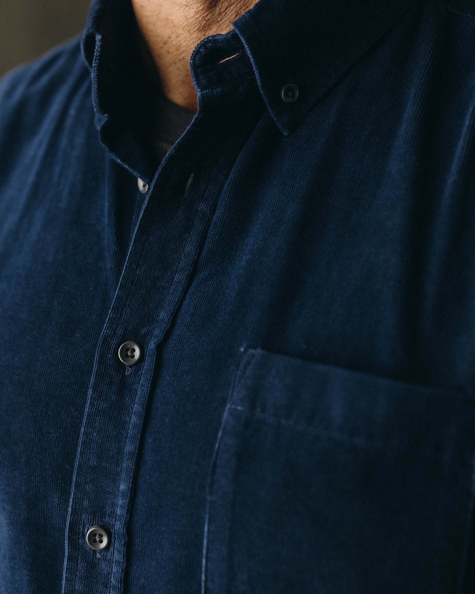 The Jack in Heather Rinsed Indigo Pincord