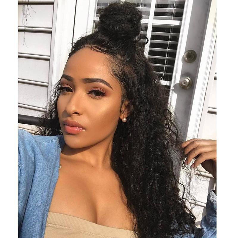 Luna A51 Feminine Long Curly Hair Wig for Women