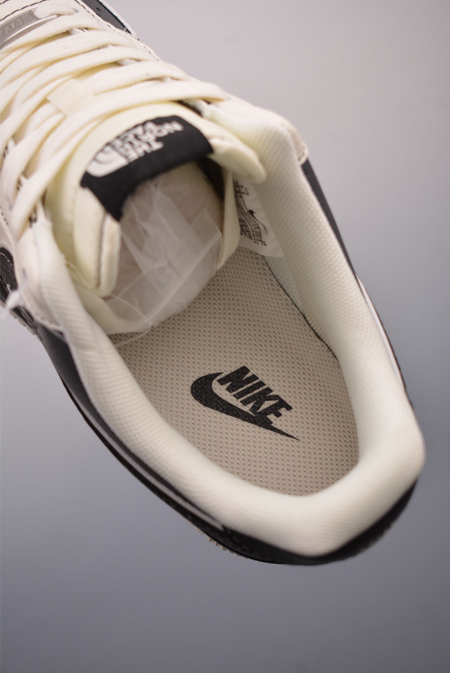 The North Face x Nike Air Force 1'07 Low TNF Off-White, Black and Grey HD2258-003
