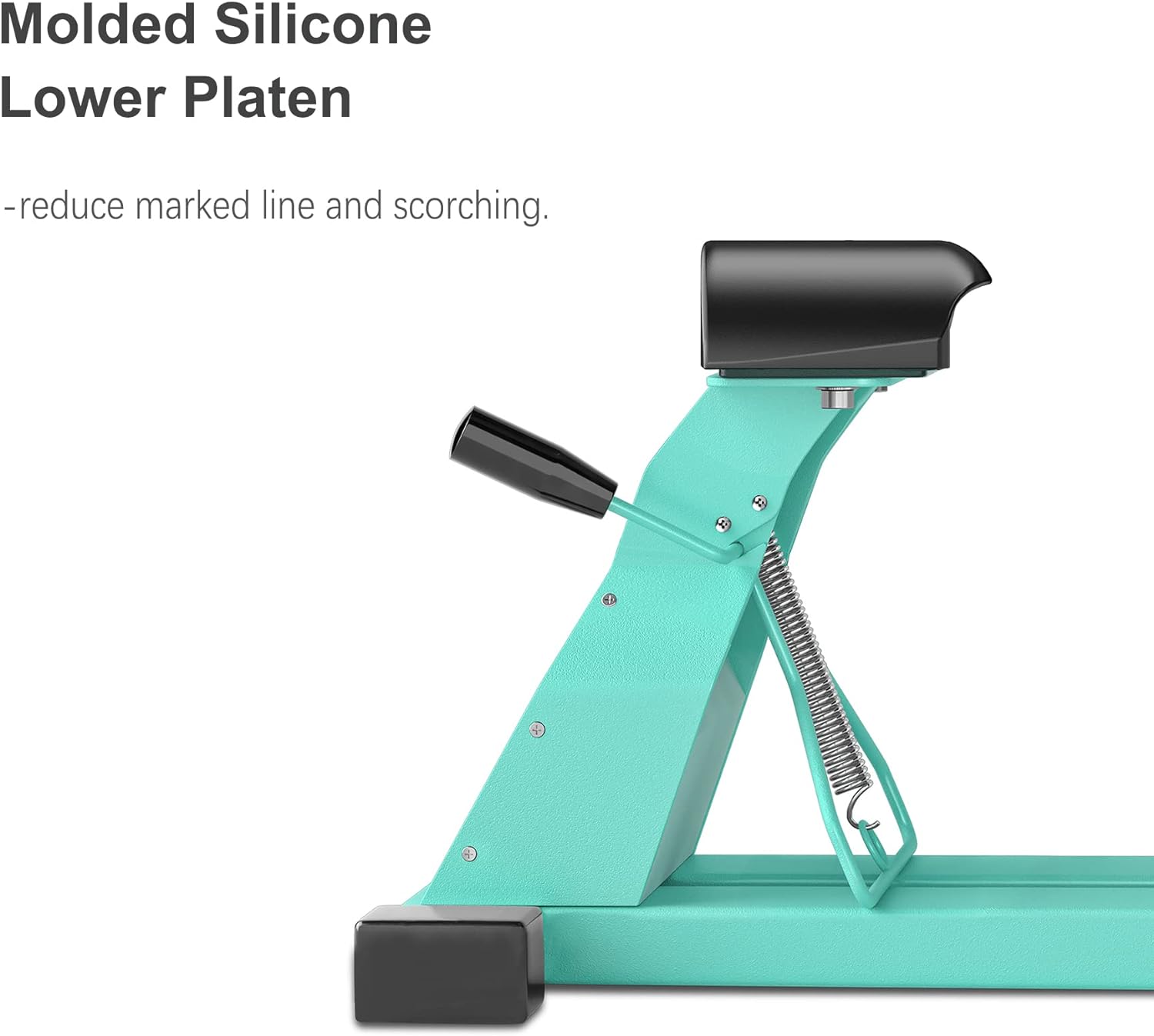 Delclynee Hat Heat Press Machine for Caps with 2pcs Interchangeable Platens