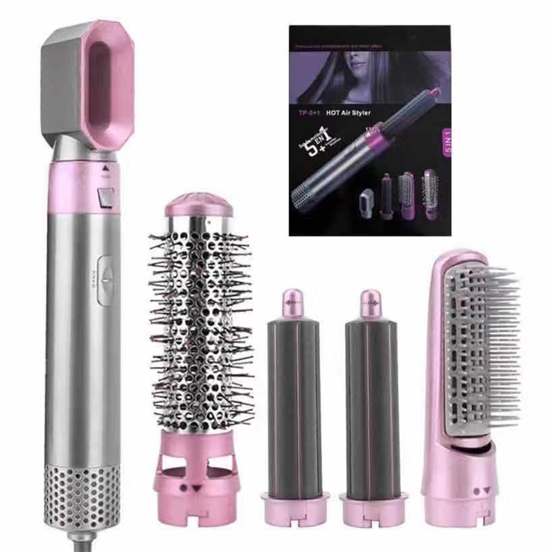 Hairdryer 5in1 Hair Styler Ceramic Curl Wave