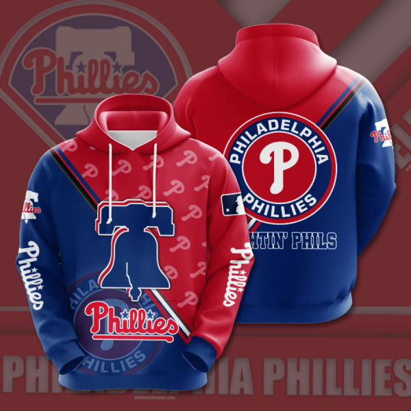 PHILADELPHIA PHILLIES 3D HOODIES PP022