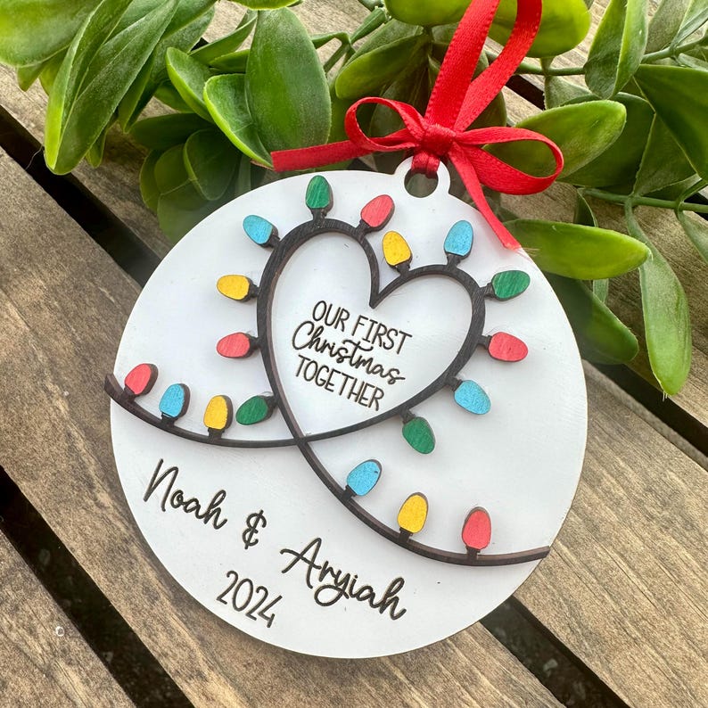 Our First Christmas Together Ornament