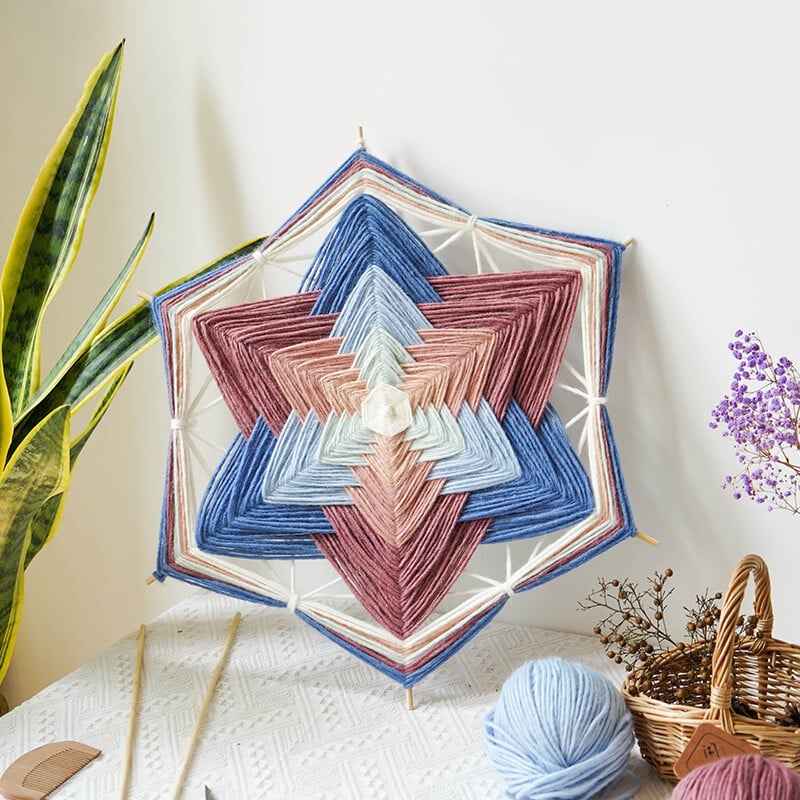 Mandala Hand-Woven Material Package