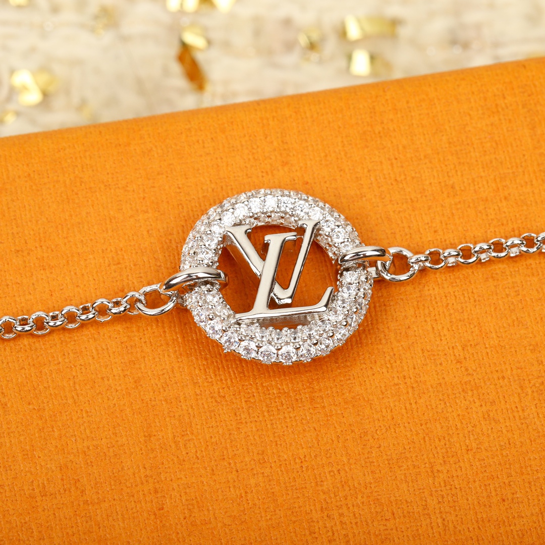 Louis Vuitton Alphabet Diamond Bracelet