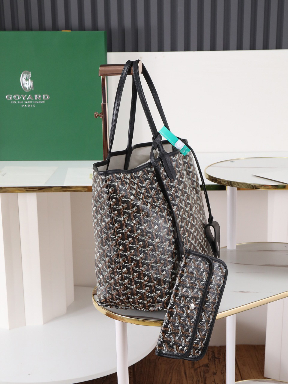 Goyard saint louis small shopping bag 020146