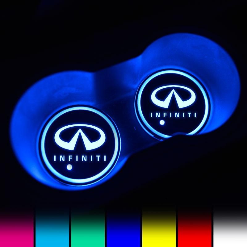 🚗Rainbow Light LED Car Coaster