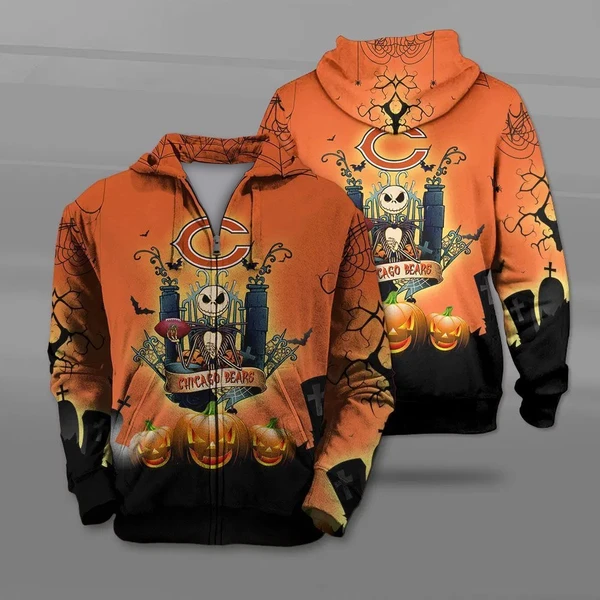 CHICAGO BEARS 3D Halloween