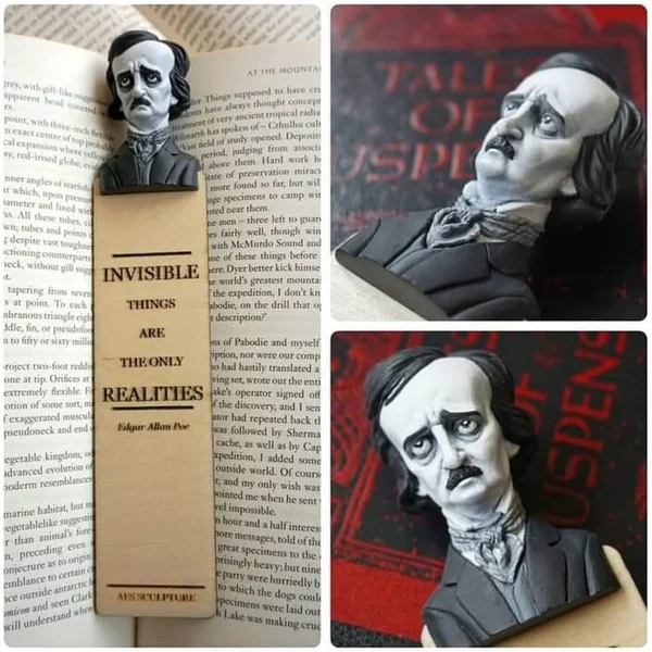 🔥Last Day 49% OFF🎁Handmade Wooden 3D Horror Bookmark